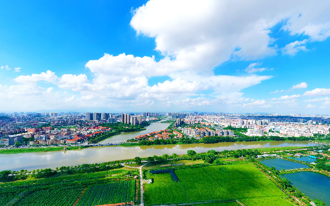 横沥“一河两岸” 风光旖旎.jpg